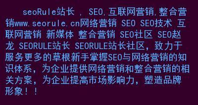 搜索引擎优化推广助力企业品牌塑造（深度剖析企业如何利用SEO提升品牌价值）